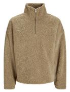 Jorroxbury Teddy Sweat High Neck Ln Tops Sweatshirts & Hoodies Fleeces...