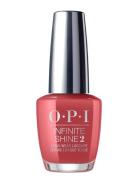 Infinite Shine My Color Clock Is Ticking Neglelak Makeup Red OPI