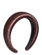 Tenhota Piirto Unikko Accessories Hair Accessories Hair Band Brown Mar...