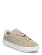 Th Court Better Suede Low-top Sneakers Beige Tommy Hilfiger