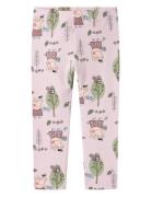 Nmfdyka Peppa Legging Noos Cplg Bottoms Leggings Pink Name It