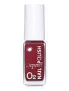 Minilack Oxygen Färg A784 Neglelak Makeup Red Depend Cosmetic