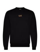 Sweatshirt Tops Sweatshirts & Hoodies Sweatshirts Black EA7
