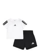 I 3S T-Set 160 Sport Sets With Short-sleeved T-shirt Black Adidas Spor...