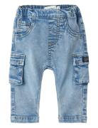 Nbmben Baggy Cargo Jeans 2727-Yb Noos Bottoms Jeans Loose Jeans Blue N...