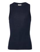 Julliesy Top Tops T-shirts Sleeveless Navy Sofie Schnoor Young