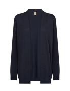 Sc-Dollie Tops Knitwear Cardigans Navy Soyaconcept