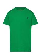 Cotton Jersey Crewneck Tee Tops T-Kortærmet Skjorte Green Ralph Lauren...