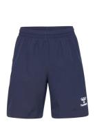 Hmlauthentic Woven Shorts Kids Bottoms Shorts Sport Shorts Navy Hummel