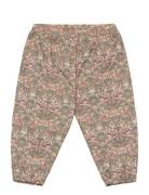 Pants In Liberty Fabric W. Lin Bottoms Sweatpants Khaki Green Huttelih...