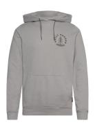 F2F Organic Cotton Hoodie Tops Sweatshirts & Hoodies Hoodies Grey Hell...