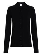 Comfort Knit Slim Cardi Tops Knitwear Cardigans Black Calvin Klein