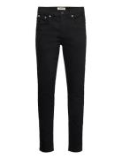 Stretch Jeans Bottoms Jeans Tapered Black Lindbergh