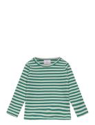 Tnstfro Uni L_S Rib Tee Tops T-shirts Long-sleeved T-Skjorte Green The...