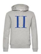 Encore Bouclé Hoodie Tops Sweatshirts & Hoodies Hoodies Grey Les Deux