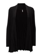 Fqclaudisse-L-Car Tops Knitwear Cardigans Black FREE/QUENT