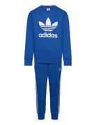 Trefoil Crew Se Sport Sweatsuits Blue Adidas Originals