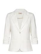 Zablazer 1 Blazer Blazers Single Breasted Blazers White Fransa