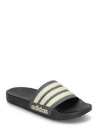 Adilette Shower Sport Summer Shoes Sandals Pool Sliders Black Adidas S...