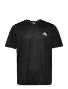 Aeroready Designed For Movement Tee Tops T-Kortærmet Skjorte Black Adi...