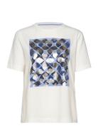 T-Shirt 1/2 Sleeve Tops T-shirts & Tops Short-sleeved White Gerry Webe...