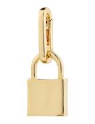 Charm Locket Pendant Gold-Plated Halskæde Hængesmykke Gold Pilgrim