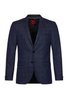 Arti232X Suits & Blazers Blazers Single Breasted Blazers Navy HUGO