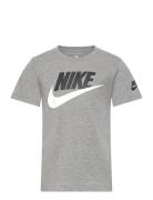 Nkn Futura Evergreen Sport T-Kortærmet Skjorte Grey Nike