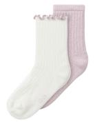 Nmftutti 2P Sock Socks & Tights Socks Pink Name It