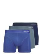 Jaccrew Bamboo Trunks 3 Pack Sn Boxershorts Blue Jack & J S