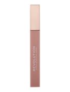 Revolution Irl Filter Finish Lip Crème Chai Nude Lipgloss Makeup Pink ...