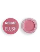 Revolution Mousse Blusher Blossom Rose Pink Rouge Makeup Pink Revoluti...