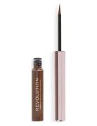 Revolution Super Flick Liquid Eyeliner Brown Eyeliner Makeup Brown Rev...