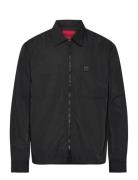 Evalom Tops Overshirts Black HUGO