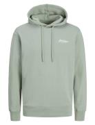 Jjbeau Sweat Hood Ln Tops Sweatshirts & Hoodies Hoodies Green Jack & J...