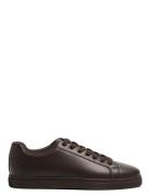 Slhevan Leather Sneaker Noos Low-top Sneakers Brown Selected Homme