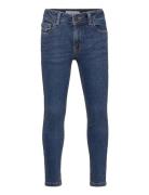 Slim-Fit Jeans Bottoms Jeans Skinny Jeans Blue Mango