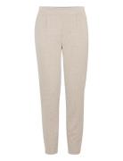 Ihkate Jacquard Pa8 Bottoms Trousers Suitpants Cream ICHI