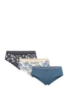 Ciane - 3 Shorties Trusser, Tanga Briefs Multi/patterned Etam