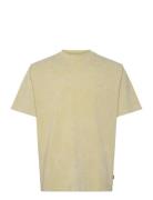 Wbbaine Washed Tee Tops T-Kortærmet Skjorte Beige Woodbird