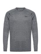 Ua Tech 2.0 Ls Tops T-Langærmet Skjorte Grey Under Armour