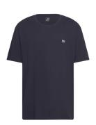 Ss Patch Logo Tee Tops T-Kortærmet Skjorte Navy Lee Jeans