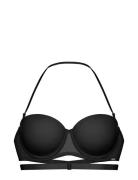 Michelle/Solution Bandeau Lingerie Bras & Tops Wired Bras Black Dorina