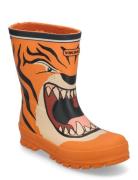 Jolly Print Shoes Rubberboots High Rubberboots Orange Viking