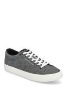 Th Hi Vulc Low Core Chambray Low-top Sneakers Grey Tommy Hilfiger