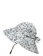 Sun Hat - Garden Leo Toile Solhat Blue Elodie Details