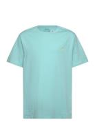 Cotton Jersey Crewneck Tee Tops T-Kortærmet Skjorte Blue Ralph Lauren ...