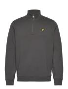 Loopback Quarter Zip Sweat Tops Sweatshirts & Hoodies Sweatshirts Grey...