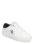 Classic Cupsole Lowlaceup Lth Wn Low-top Sneakers White Calvin Klein