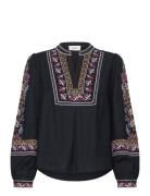 Top Caloe Designers Blouses Long-sleeved Black Ba&sh